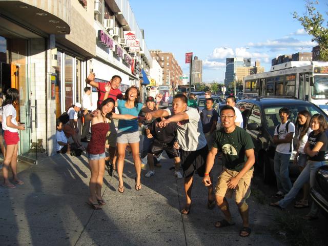 One of many failed jumping pictures.