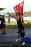 Flag boy Ricky
