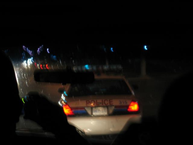 so lost we needed a police escort