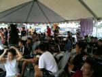 Tent shot