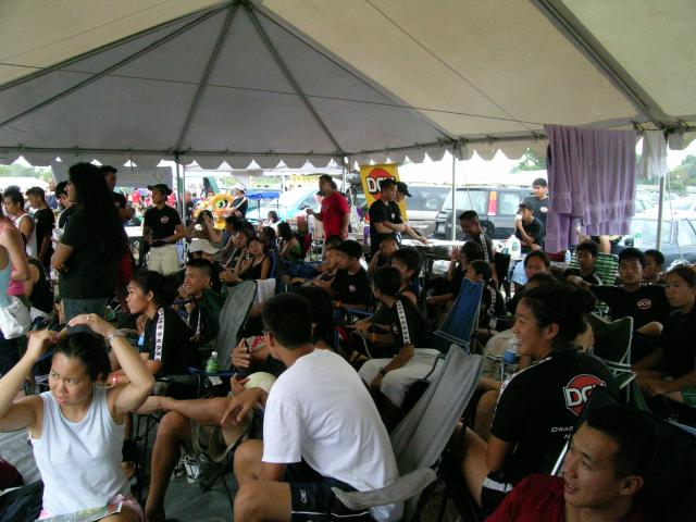 Tent shot