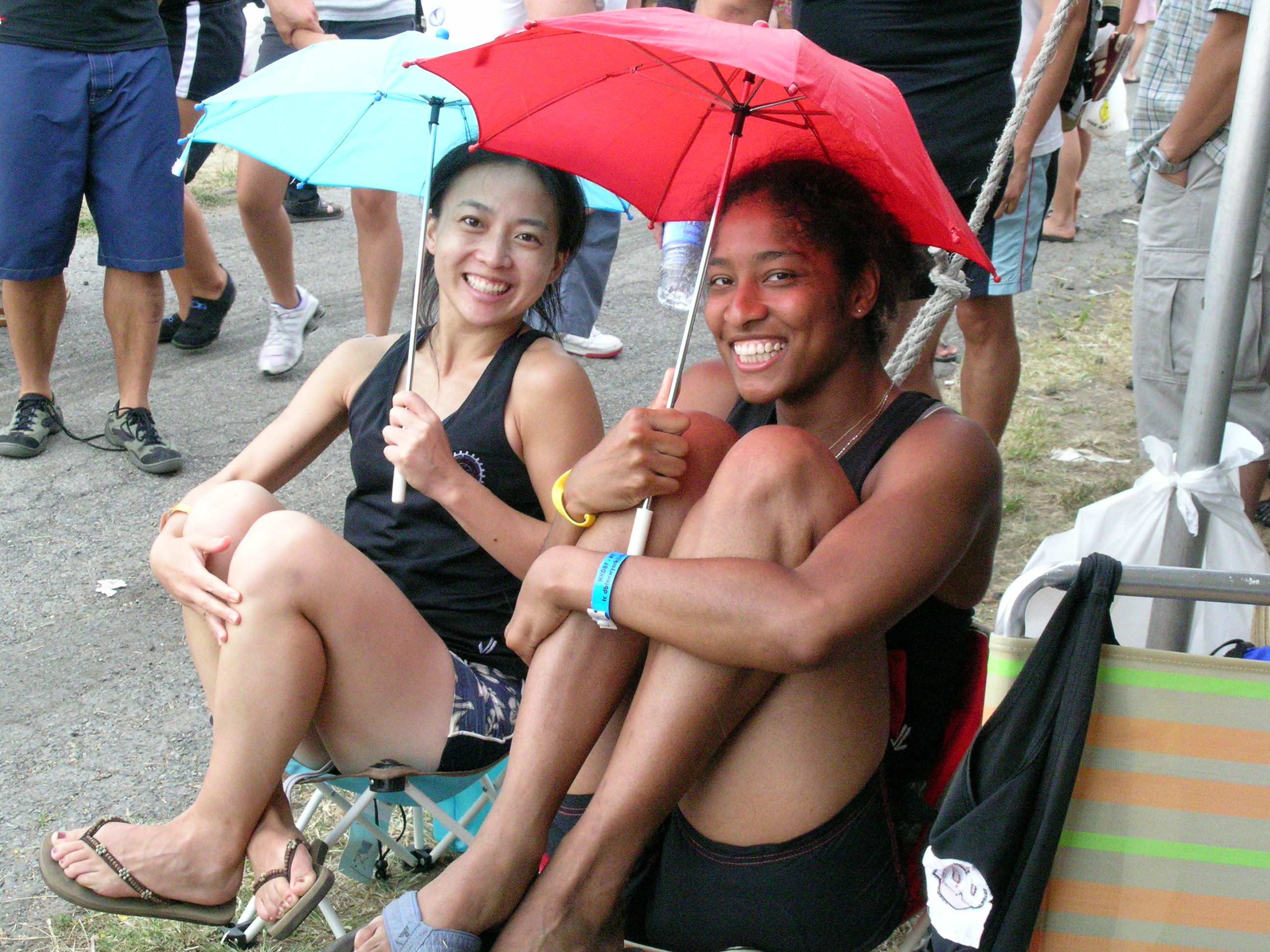 Yeap, it's raining.