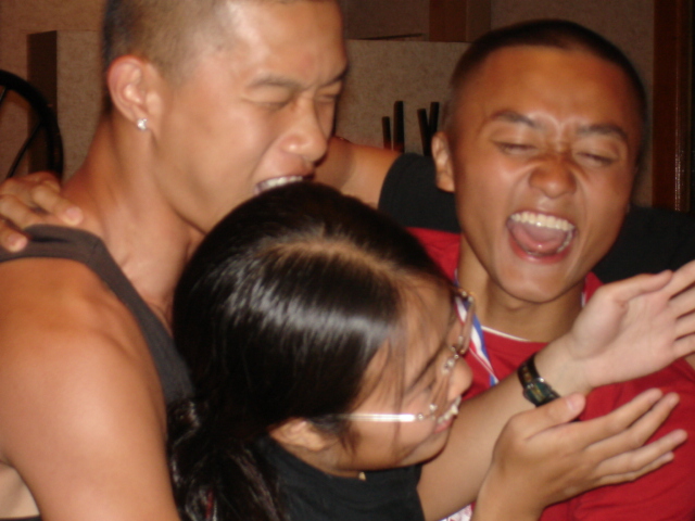 That might be Will Yip's arm trying to join in on the action