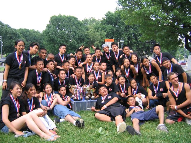 DCH`s very own medal ceremony. 