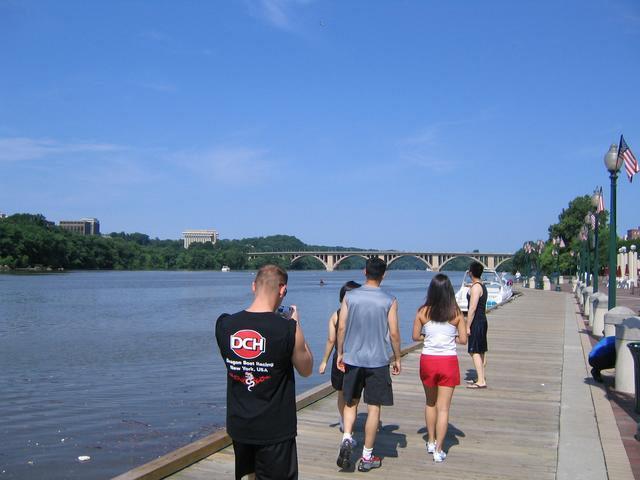 D.C. Potomac river. Checking out the course. 