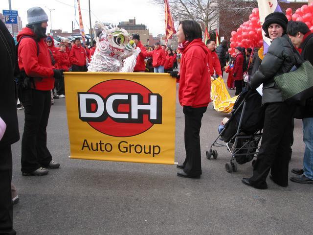 DCH Entourage at the meeting point