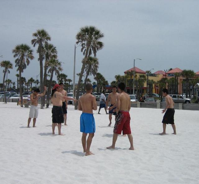 beach football