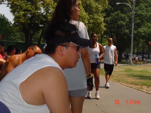 Ben, Andy [in back wit shades] Linda, Zola, Ron