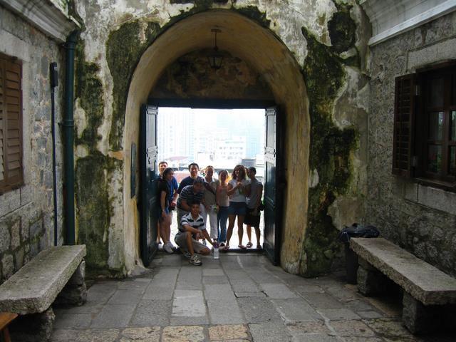 Entrance of Fort Tapia