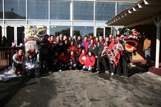 The DCH Lion Dance Team 