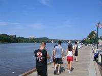 D.C. Potomac river. Checking out the course. 