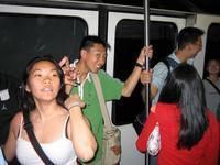 lily jacky in shuttle train