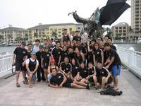DCH Dragons! with tampa dragon in background