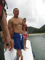 He might eat a lot but he worked hard for the 6-pack