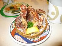 Fried soft-shell crab